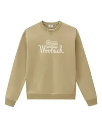 Woolrich Rundhalspullover Brown