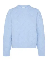 Bottega Veneta Pullover mit Rundhalsausschnitt in wolle Blue