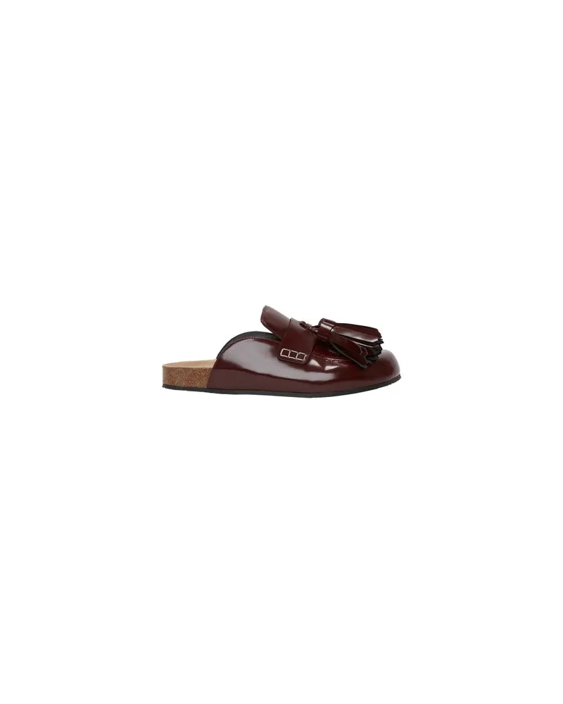 J.W.Anderson Loafer-Mules Red