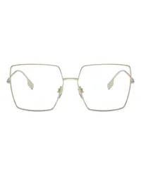 Burberry Quadratische Sonnenbrille Daphne Gold