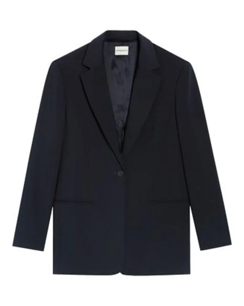 Claudie Pierlot Oversize Blazer Blue