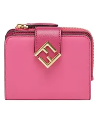 Fendi Portemonnaie FF Diamonds Pink