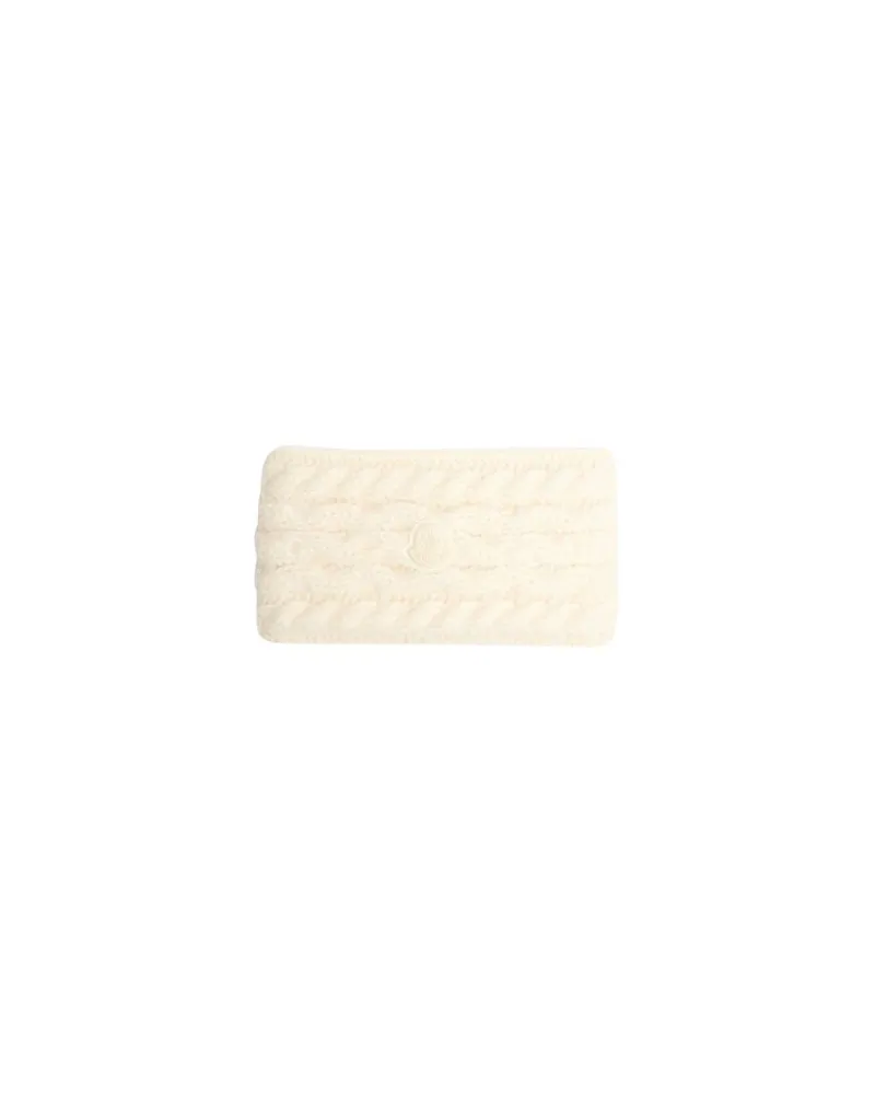 Moncler Stirnband mit Logo Off-white