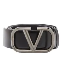 Valentino Garavani Gürtel mit Schließe H. 40 VLogo Signature Black