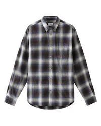 Woolrich Hemd Madras Grey