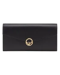 Fendi Langes Portemonnaie Black