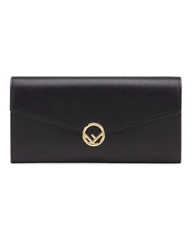 Fendi Langes Portemonnaie Black