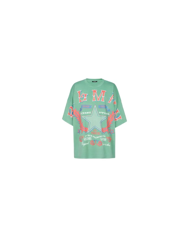 Balmain T-Shirt Balmain Western Green