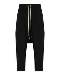 Rick Owens Crop-Hose mit Kordelzug Black