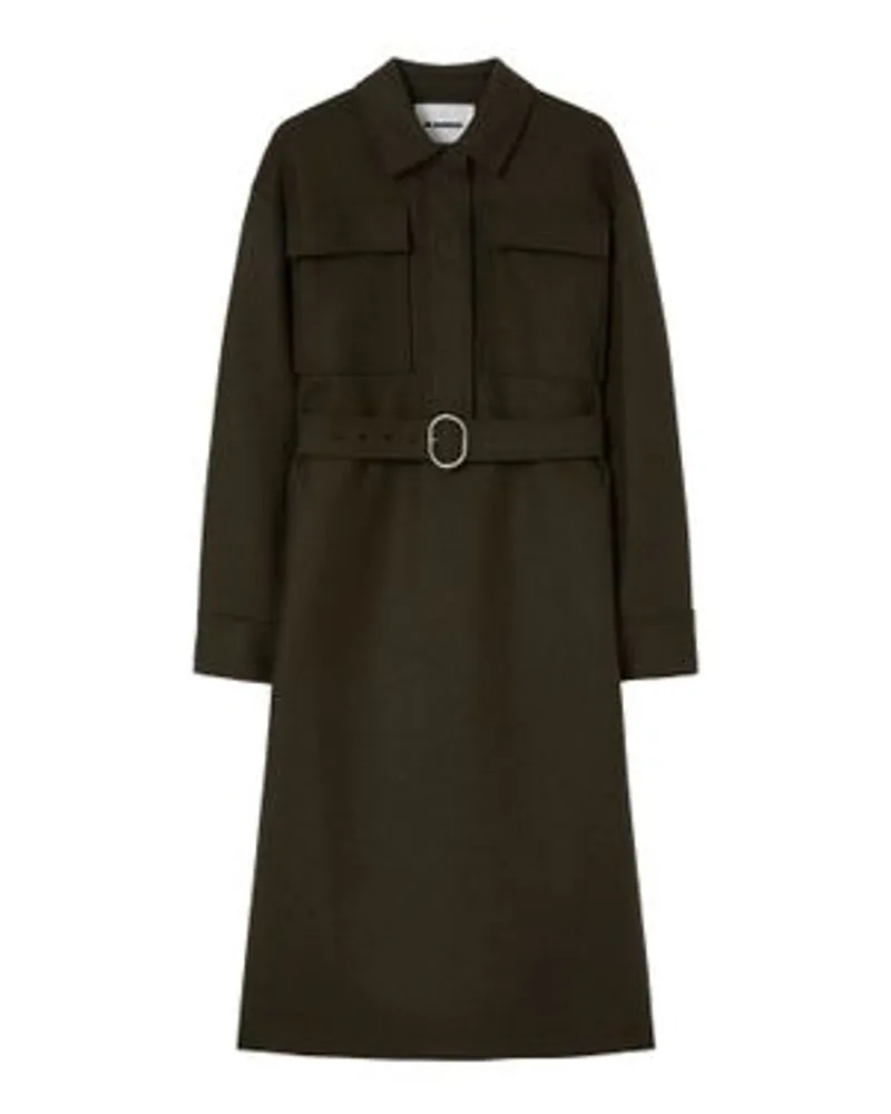 Jil Sander Hemdkleid Green