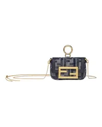 Fendi Charm Nano Baguette Blue