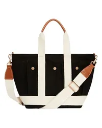 Vanessa Bruno Cabas-Tasche mit mehreren Fächern S Black