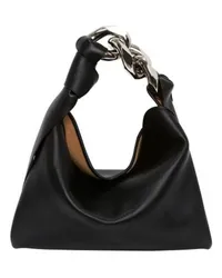 J.W.Anderson Kleine Hobo-Schultertasche Black