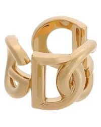 Dolce & Gabbana Ring mit DG-Logo Gold