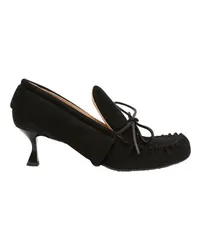 J.W.Anderson Mokassins mit Kitten-Heels Black