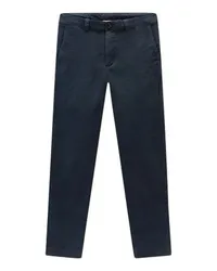 Woolrich Stückgefärbte Chinohose Blue