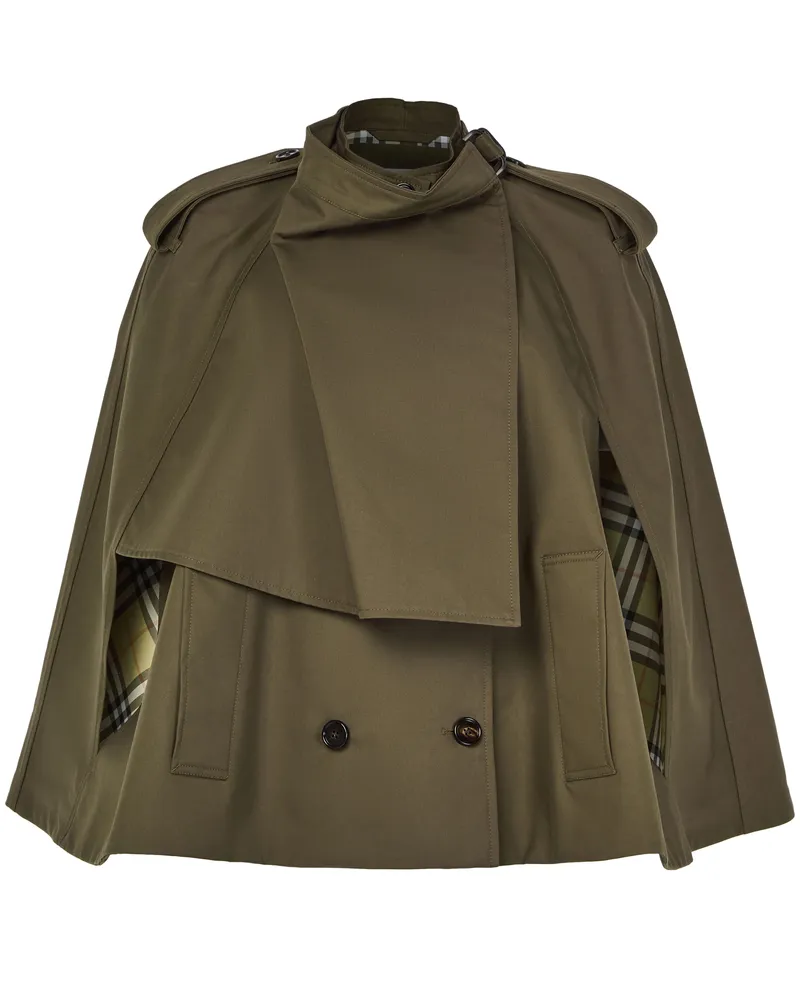 Burberry Cape mit Knöpfen 