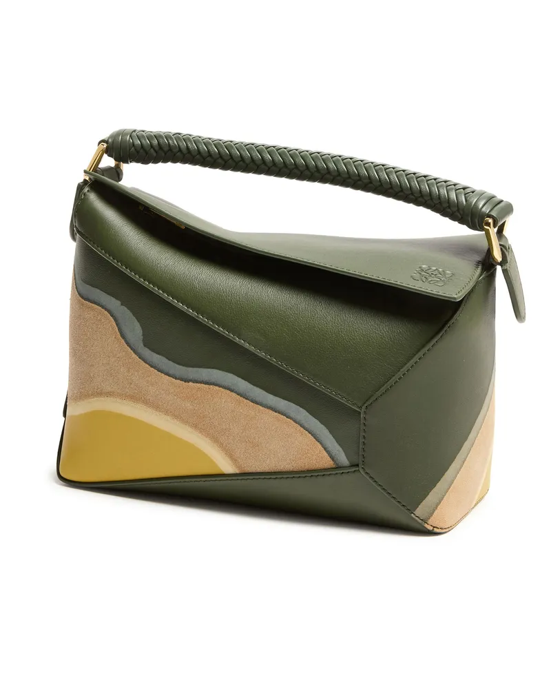 Loewe Kleine Tasche Puzzle Edge Landscape 