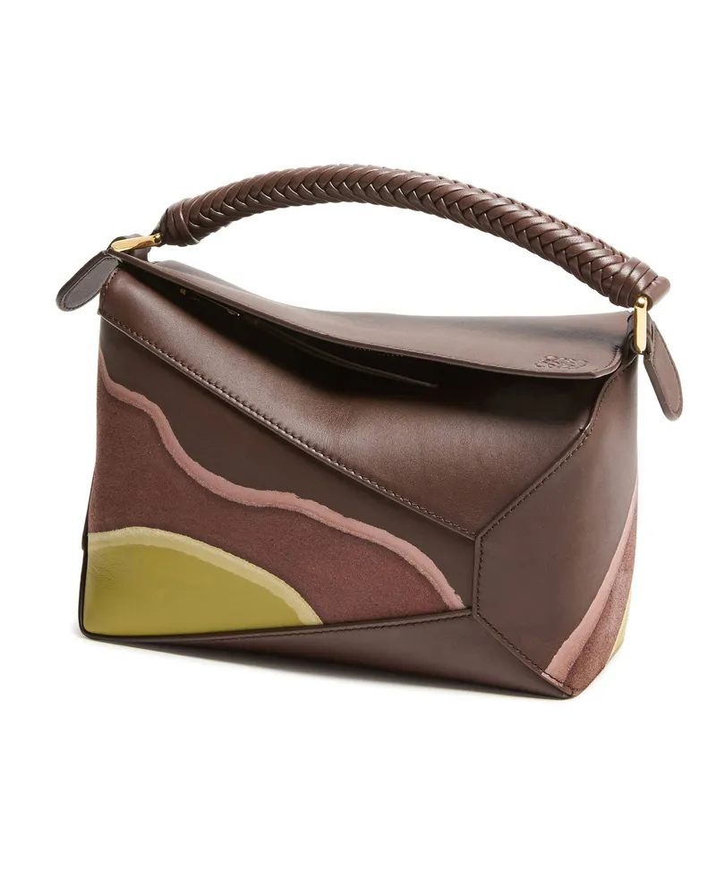 Loewe Kleine Tasche Puzzle Edge Landscape 