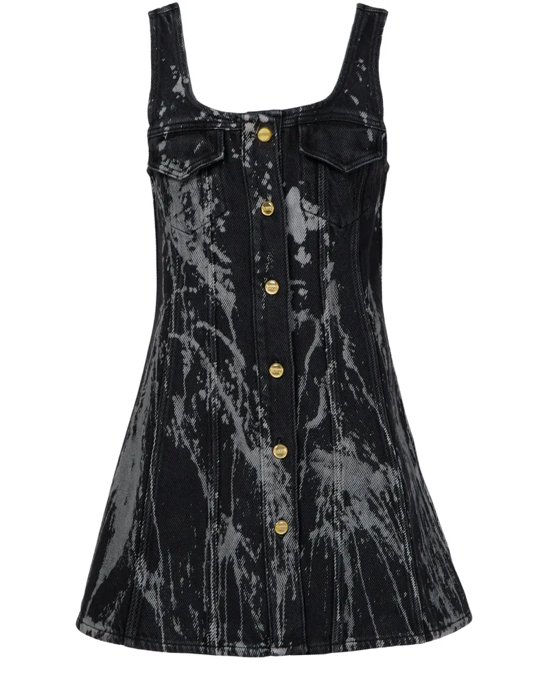 Ganni Minikleid aus schwerem Denim 