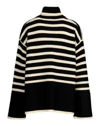 Totême Wolle Rollkragenpullover Black