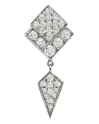 STATEMENT Ohrring Stairway Diamanten & Silber Silver