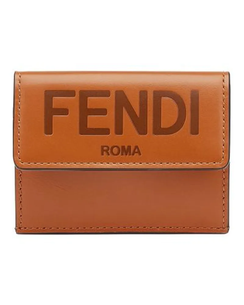 Fendi Micro Trifold Brown