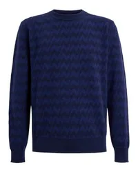 Missoni Rundhalspullover Blue