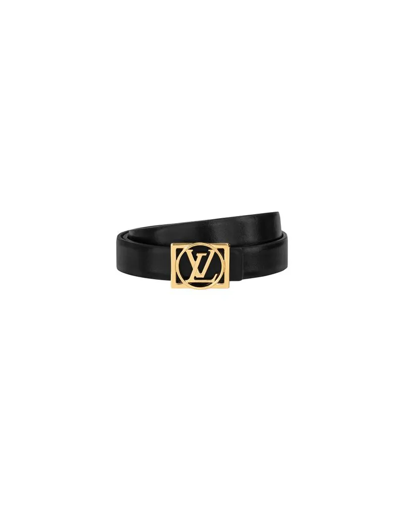 Louis Vuitton Josephine 18MM Reversible Belt Black