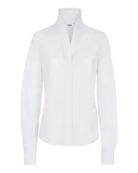 Fendi Langärmlige Hemdbluse White