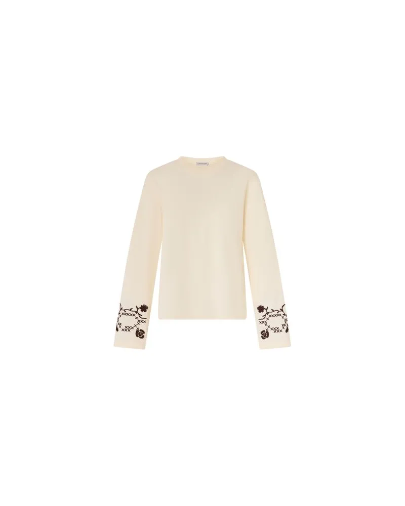 Loewe Jacke mit Reißverschluss aus Baumwolle und Seide White