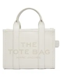 Marc Jacobs Tasche The Leather Small Tote Bag Silver