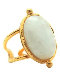 Sylvia Toledano Ring Ovale White