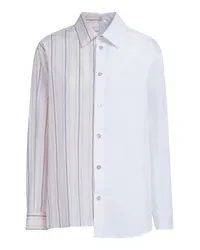 Marni Patchwork-Shirt White