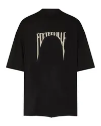 Rick Owens Tommy Kurzarm-T-Shirt Black