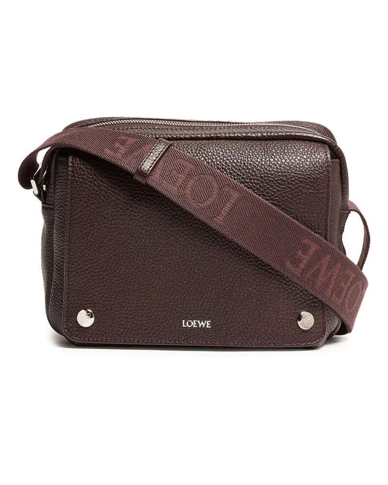 Loewe Messenger Bag XS Pebble aus genarbtem Kalbsleder 