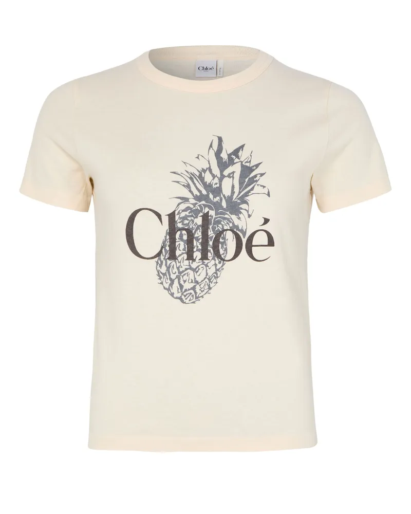 Chloé Baumwoll-T-Shirt 