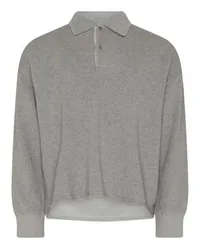 Loewe Polo-Sweatshirt Grey