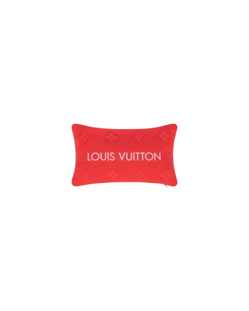 Louis Vuitton Poncho W/ Wide Collar Red
