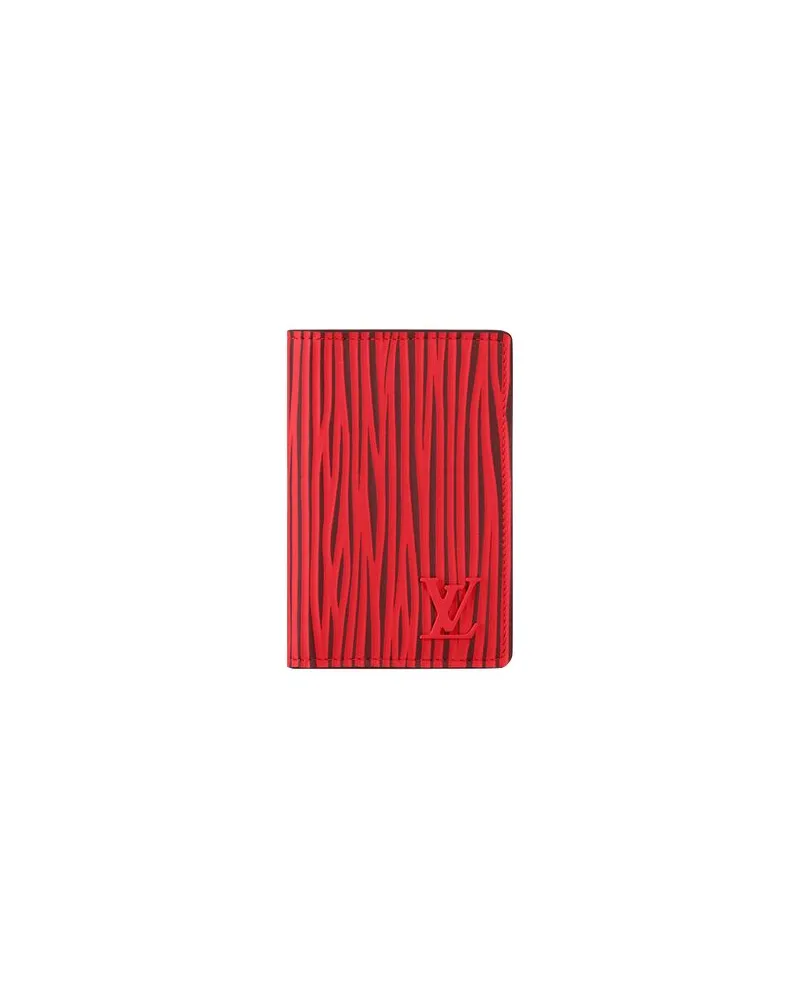 Louis Vuitton Poncho W/ Wide Collar Red