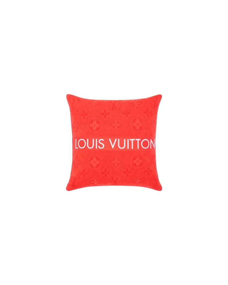 Louis Vuitton Poncho W/ Wide Collar Red