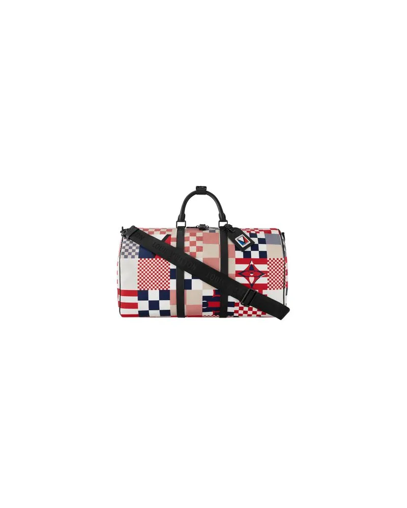 Louis Vuitton Poncho W/ Wide Collar Red