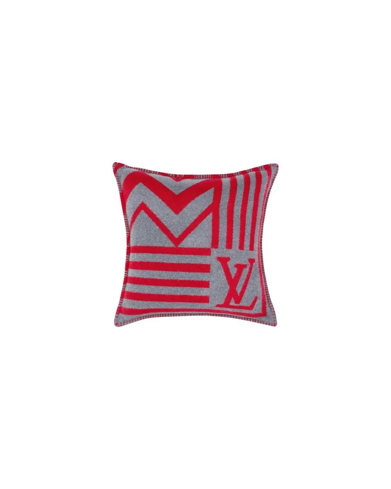 Louis Vuitton Poncho W/ Wide Collar Red