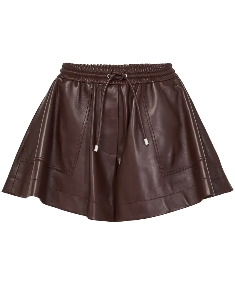 Loewe Trapez-Shorts aus Nappaleder 