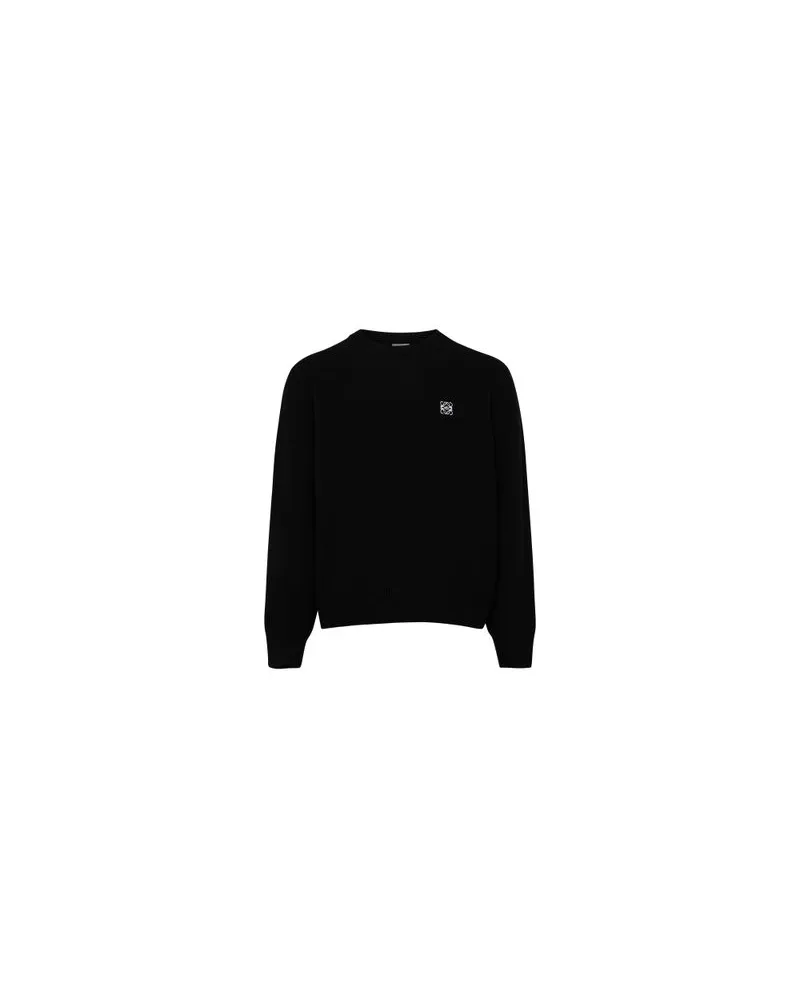 Loewe Pullover Wolle Black