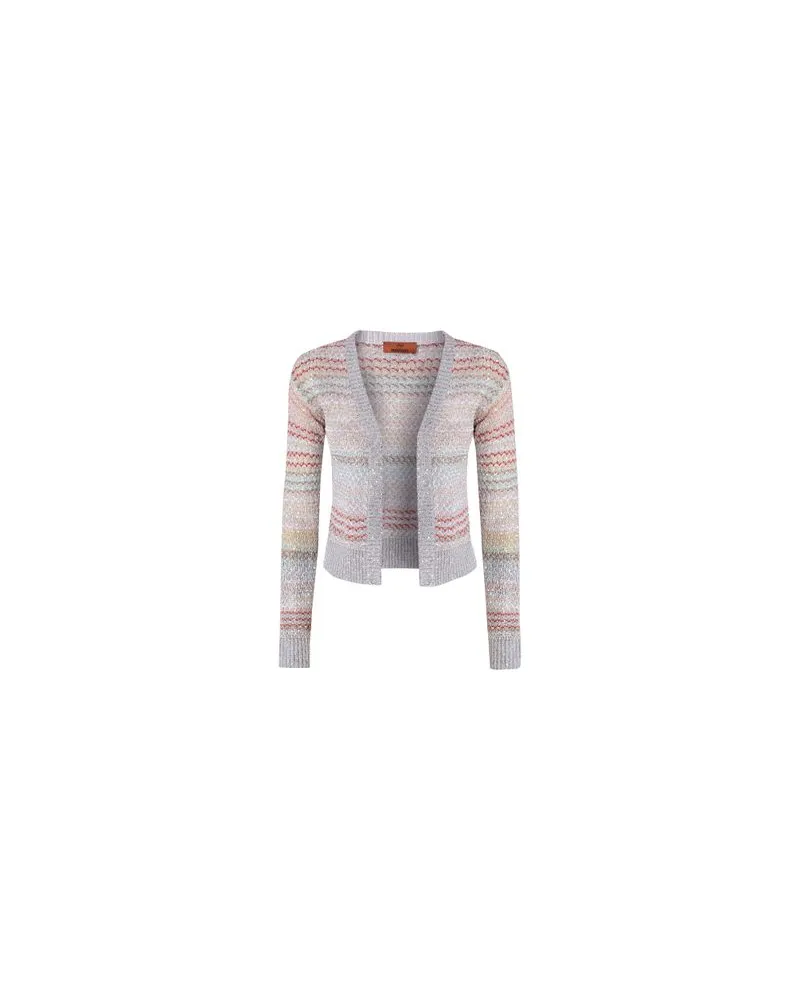 Missoni Kurzer Cardigan Multicolor