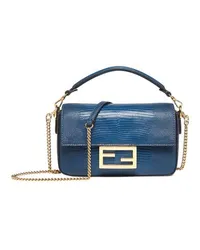 Fendi Kultige Tasche Baguette Blue