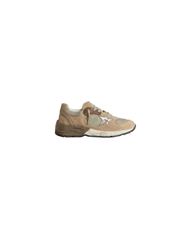 Golden Goose Dad star-print sneakers Beige