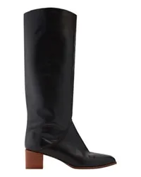 Vanessa Bruno Lederstiefel Black