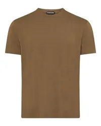 Tom Ford Kurzarm-T-Shirt Green